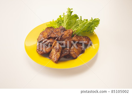 Everyone loves teriyaki curry flavored chicken breast, delicious and easy cooking 85105002