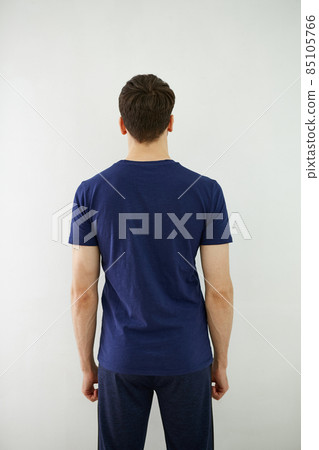 back view of man back view of man 85105766