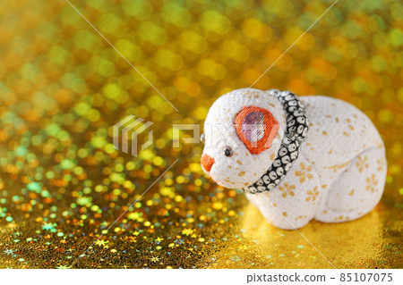 Handmade wood grain doll dog zodiac dog Handmade wood grain doll dog zodiac dog 85107075