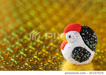 Handmade kimekomi doll bird zodiac rooster Handmade kimekomi doll bird zodiac rooster 85107078