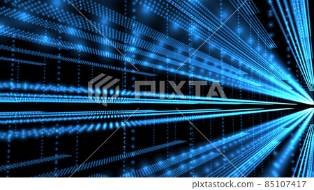 光向技術奇點聚集的軌跡。一個代表不斷進步的數字技術的概念。 光向技術奇點聚集的軌跡。一個代表不斷進步的數字技術的概念。 85107417