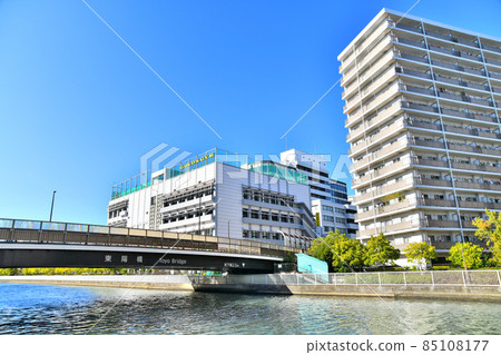 Overlooking the Toyo Bridge / Shiohama Canal area (Koto-ku, Tokyo) [2021.11] 85108177