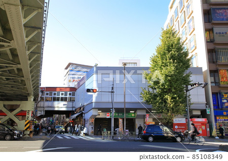 Taito Ward in front of Asakusabashi Station 85108349