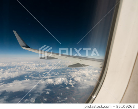 View from the window of the plane View from the window of the plane 85109268