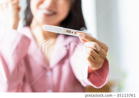 妊娠試驗呈陽性的女性 85113761