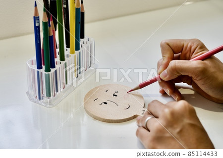 Mirror votive tablet of Kawai Shrine in the precincts of Shimogamo Shrine 85114433