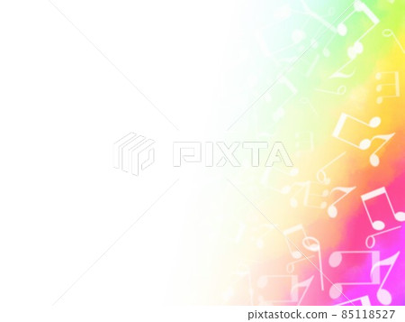 彩虹色樂譜 No.02 漸變框 彩虹色樂譜 No.02 漸變框 85118527