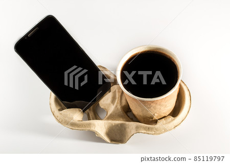 phone and coffee on the stand phone and coffee on the stand 85119797