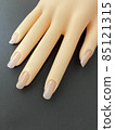 Natural skin color applied to practice hands 85121315