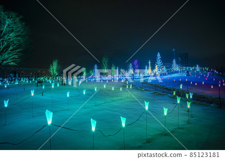 Winter Illuminations Fantasia of Yamagata Sound and Light 2021 Sagae City, Yamagata Prefecture 85123181