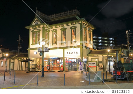 [愛媛縣] 道後溫泉站夜景 85123335