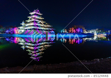 Projection mapping of Matsumoto Castle [Nagano Prefecture] 85124448