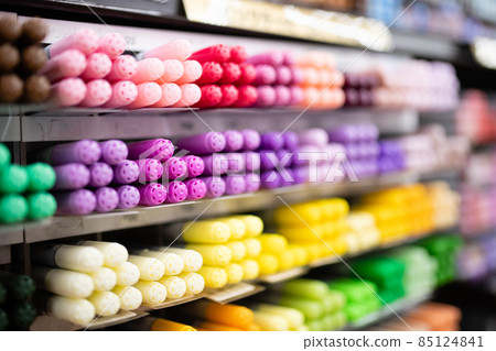 Colorful pens on display Colorful pens on display 85124841