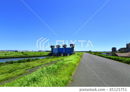 東京隅田川的風景 東京隅田川的風景 85125751