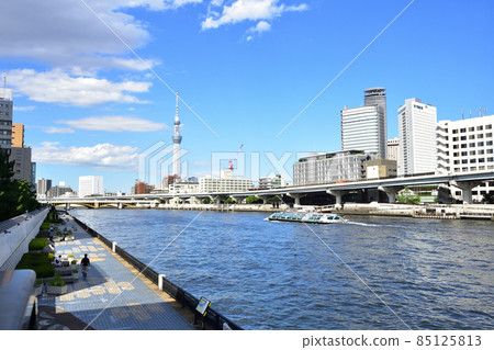 Scenery of Sumida River, Tokyo 85125813