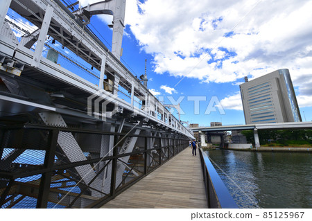 In 2021, the scenery of the Sumida River in Tokyo 85125967