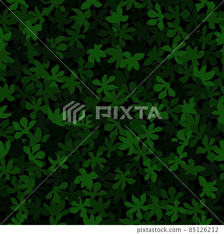 Green camouflage pattern background seamless vector illustration 85126212