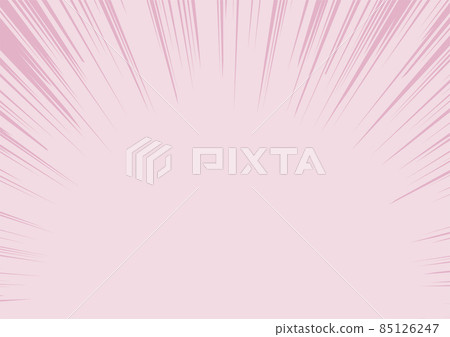 Radial material illustration spring pink Radial material illustration spring pink 85126247