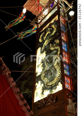 A heroic festival that represents the Kiriko Festival in Noto (Horyu Tanabata Kiriko Festival, Noto Peninsula, Suzu City, Ishikawa Prefecture) A heroic festival that represents the Kiriko Festival in Noto (Horyu Tanabata Kiriko Festival, Noto Peninsula, Suzu City, Ishikawa Prefecture) 85126742