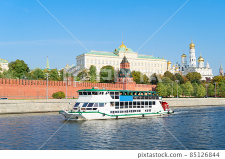 Kremlin over Moscow River, Moscow Russia Kremlin over Moscow River, Moscow Russia 85126844