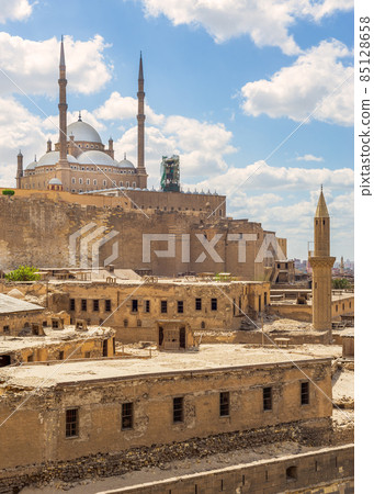 Great Mosque of Muhammad Ali, Citadel of Cairo, one of the landmarks and attractions of Cairo, Egypt Great Mosque of Muhammad Ali, Citadel of Cairo, one of the landmarks and attractions of Cairo, Egypt 85128658