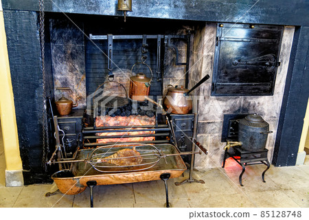 Inside the Kitchen of Culzean Castle - Scotland 85128748