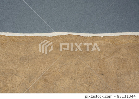 abstract landscape in brown and gray tones 85131344