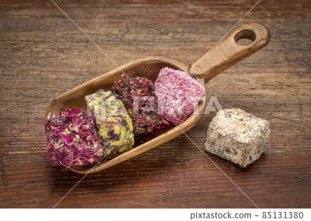 traditional Turkish delight - lokum dessert 85131380