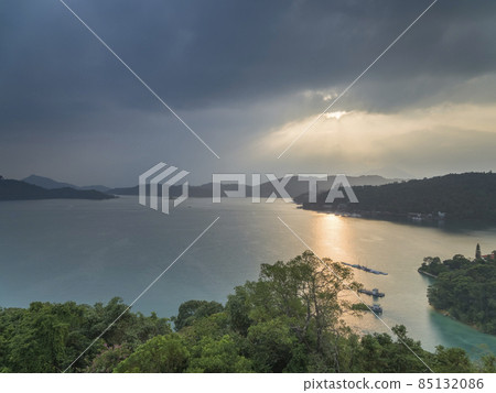 台灣【日月潭】傍晚/日月潭，南投，台灣 85132086