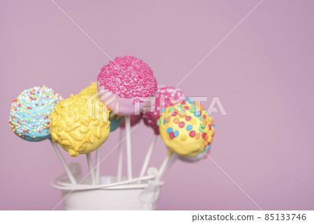 creative cake pop concept. High quality photo creative cake pop concept. High quality photo 85133746