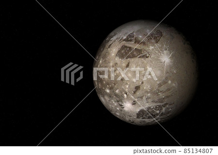 3d rendering of Ganymede 85134807