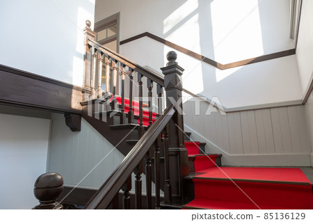 Old Western-style stairs Tatebayashi City, Gunma Prefecture 85136129