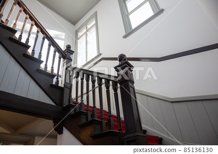 Old Western-style stairs Tatebayashi City, Gunma Prefecture 85136130