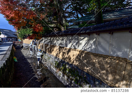 Winter scenery of Nagamachi Samurai residence Winter scenery of Nagamachi Samurai residence 85137286