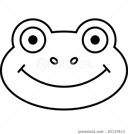 Frog Animal Outline Icon Vector 85137613