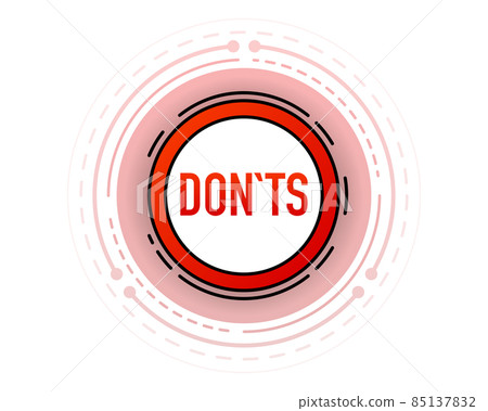 Check box list icons set, green and red, yes or no, dos or donts isolated on white background. Vector illustration. Check box list icons set, green and red, yes or no, dos or donts isolated on white background. Vector illustration. 85137832