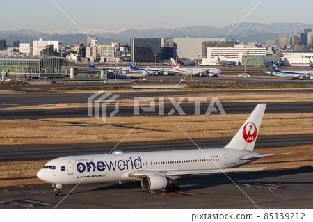 羽田機場冬天的景色,空氣清新 羽田機場冬天的景色,空氣清新 85139212