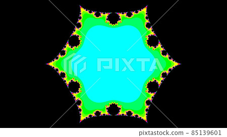 Flashy psychedelic pattern CG background wallpaper 85139601