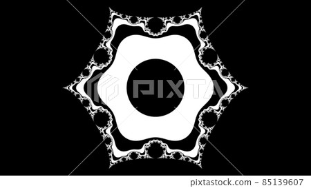 Flashy psychedelic pattern CG background wallpaper 85139607