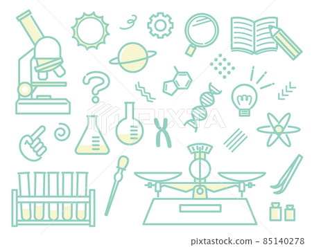 科學圖標集 85140278