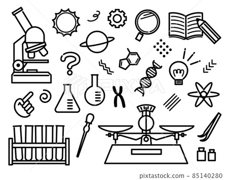 科學圖標集 科學圖標集 85140280