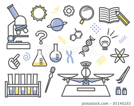 科學圖標集 科學圖標集 85140283