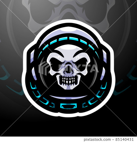 Spaceman esport logo mascot design 85140431