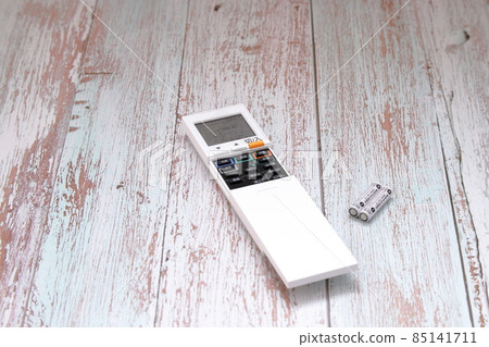 Air conditioner remote control and batteries Air conditioner remote control and batteries 85141711