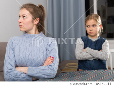 Mother and daughter take offense Mother and daughter take offense 85142211