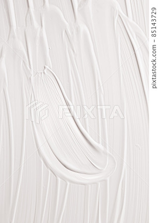 Skincare cosmetics and cream product texture or antibacterial liquid soap for hand washing for virus protection and hygiene, holiday flatlay design or abstract wall art and paint strokes 85143729