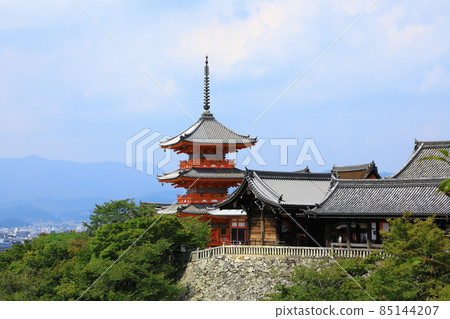 Kiyomizu Temple Triple Tower 85144207