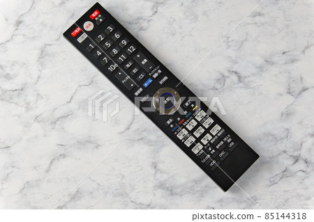 TV remote control (white background) TV remote control (white background) 85144318