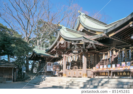 Kemigawa Shrine on a sunny day Kemigawa Shrine on a sunny day 85145281