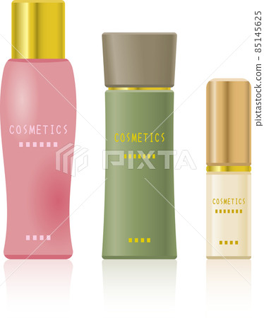 Image illustration of bottle-type cosmetics (cosmetics) 85145625